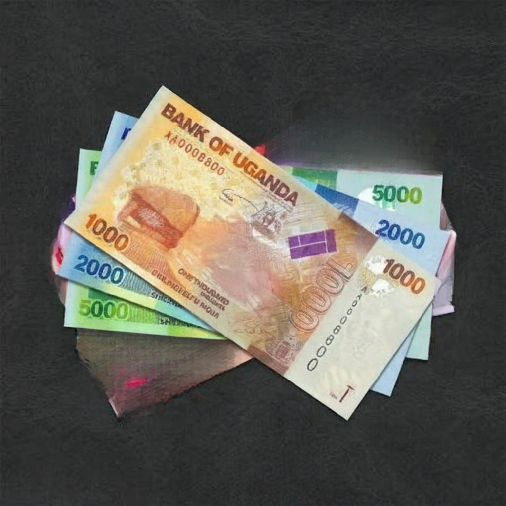 8,000 UGX note